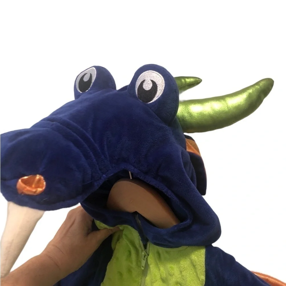 Dream Play Imagine Dinosaur Costume  Toddler Sz 3T Plush Full Suit Halloween